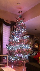 1.6K views · 79 reactions | Gorgeous 4th of July tree! Featuring @twinkly smart lights  | Christmas Designers | Facebook