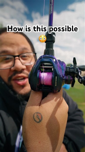 Bet you can’t backlash this baitcaster!!!! #baitcaster #fishing #bassfishing