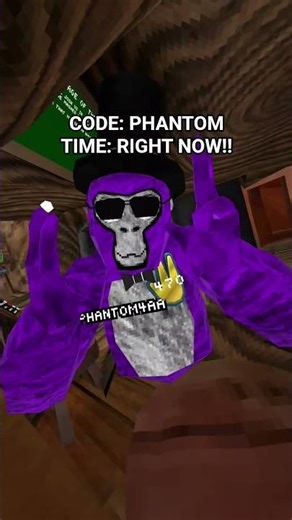 JOIN CODE PHANTOM!! #gtag #vr #code #vr #gorillatag #join