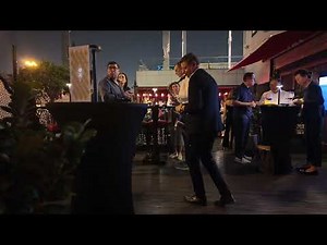 Corporate Event Dubai | Live Sax Rendition of “The Door” by Teddy Swims | Chris On Sax