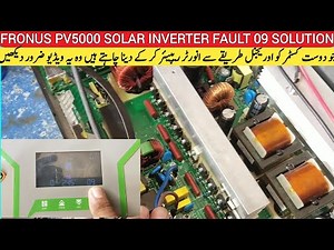 fronus inverter error codes 09 | fronus inverter pv 5200 | fronus inverter fault 9 | fronus PV 5000