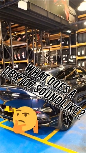 What Does an Aston Martin DBX 707 Sound Like? #astonmartin #sound #engine