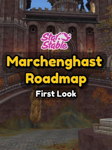 Star Stable Online shared new details about the roadmap of Marchenghast Castle 🏰 The new area will open in parts, starting February 11! What do you think of this news? #starstable #starstableonline #ssoupdate #marchenghastcastle #roadmap