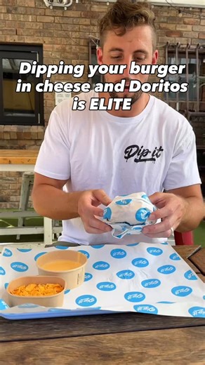 Cheese and Doritos @dipitsyd 😍. This combination is absolutely elite. If you are in Sydney and you want to try a really awesome eating experience, come down to Dip It and we will show you a new way of eating Burgers. What’s your favourite dip? 😆 #Doritos #Cheese #Sydney | Food Coma Eats