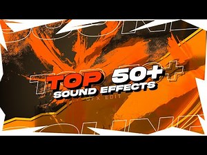 BEST 50+ Sound Effects Pack For Editors | SFX Pack Free Download 🔥
