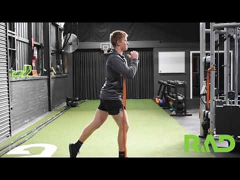 Banded Split Squat