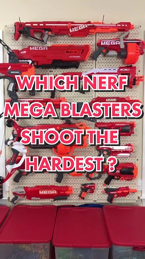 Which Nerf Mega Blasters Shoot the Hardest #nerf #nerfmega #nerflife #nerfgun #nerfblaster #nerfornothing