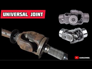 Universal joint | what is universal joint | working principle of universal joint #universaljoint
