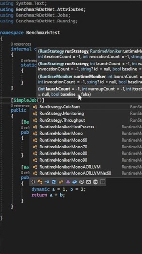 C# Performance Optimization : dynamic Keyword Benchmark #csharp #programming #dotnet