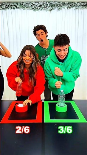 Basketball Tic Tac Toe! Bro vs Sis #shorts