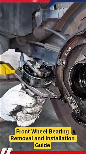 Front Wheel Bearing Removal and Installation Guide #mechanic #shorts