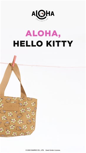 Every print tells a story. Hello Kitty® x ALOHA bags are playful, collectible, and built for adventures big and small. | ALOHA Collection