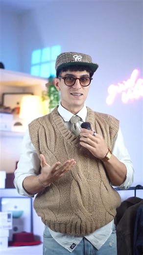 ZAK ELMAHALLI on Instagram: "Chhal t3ti lhad I7etta 3la 10? The outfit of today is a masterclass in the High-Low mix. We’re pairing the blue-collar soul of baggy denim and a brown gilet with the refined edge of a white shirt and tie. Topped off with a cap for that street-level grit and grounded by brown clogs for a : if you know, you know Rate this outfit ?/10 #mensfashion #fashion #styletips #outfitinspiration #maroc"