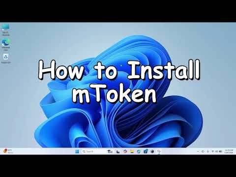 How to Install mtoken in your pc or laptop