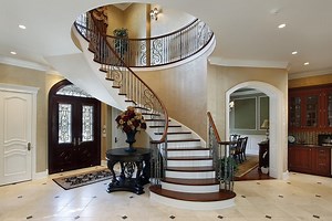 Amazing Luxury Foyer Design Ideas (PHOTOS) with Staircases