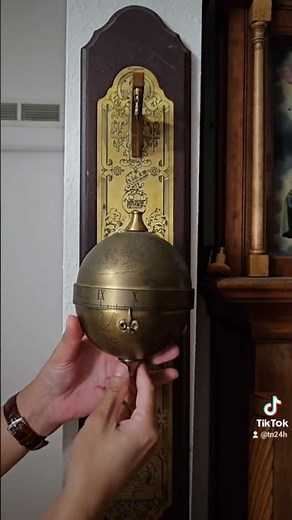 How A Falling Ball is Working! #foryou #clock #antiqueclock #shorts #short #tn24h #wallclock