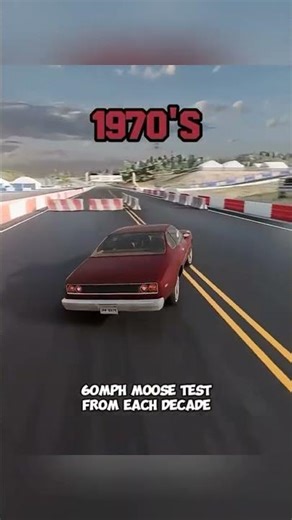 1930s cars vs a moose at 60 mph… this escalated FAST 😨