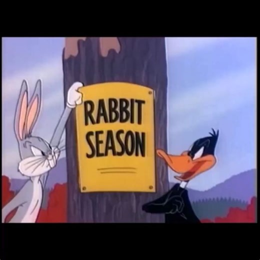 TheCartoonCafe on Instagram: "Chuck Jones' legendary "Hunting Trilogy"—comprising Rabbit Fire (1951), Rabbit Seasoning (1952), and Duck! Rabbit, Duck! (1953)—remains one of the most celebrated achievements in the history of animation. These shorts are far more than mere cartoons; they are intricate studies in character dynamics, verbal dexterity, and the evolution of comedic timing. By the early 1950s, Jones and writer Michael Maltese had refined the personalities of Bugs Bunny and Daffy Duck in