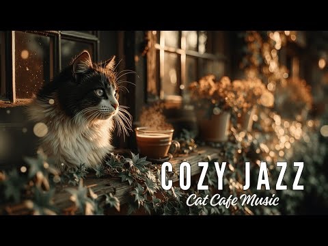Cozy Jazz & Cat Cafe Music ~ Relaxing Jazz for Study, Work, Sleep & Chill