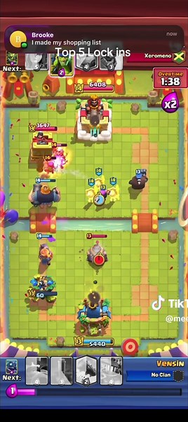 I gave up till I heard commander Erwin’s speech in my head #clashroyale #clashofclans #clashroyalememes