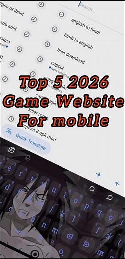 TOP 5 GAME WEBSITES 2026 🔥Best Free Gaming Websites 2026 🎮Top 5 Websites Every Gamer Must Know ⚡