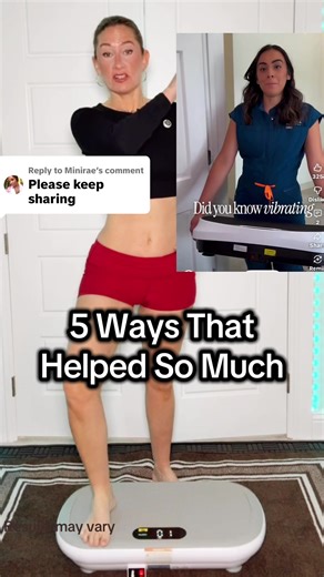 Replying to @Minirae Turn 10 minutes into a full-body vibration workout with this at-home vibration plate designed to help busy women, moms, and Gen-X stay active without spending hours in the gym. This low-impact fitness machine uses whole body vibration technology to support muscle activation, circulation, and core engagement, making it perfect for weight loss routines, lymphatic massage, and recovery days. Whether you’re walking, squatting, stretching, or standing still, this vibration plate 