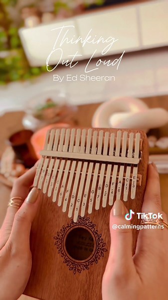 Easy Kalimba Tabs for Beginners - Thinking Out Loud by Ed Sheeran