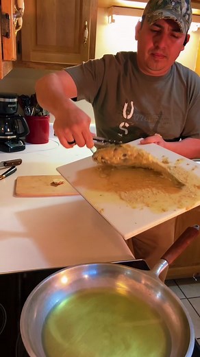 Delicious Fish Dish Preparation in a Home Kitchen