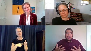 16K views · 346 reactions | #WATCH New Zealand Sign Language Interpreter Alan Wendt talks about memes, jokes and online criticism, and how being a 6’2’’ Samoan man standing next to the Prime Minister means it’s hard to stay low key. | RNZ | Facebook