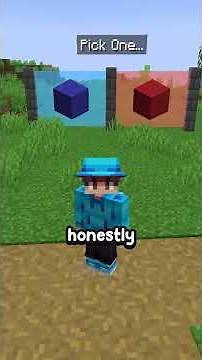 Minecraft, But I Can Only Walk On Colors I Choose… #shorts