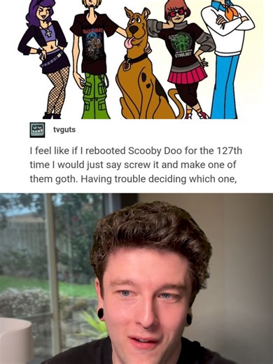 Goth Scooby-Doo: Reimagining Classic Characters