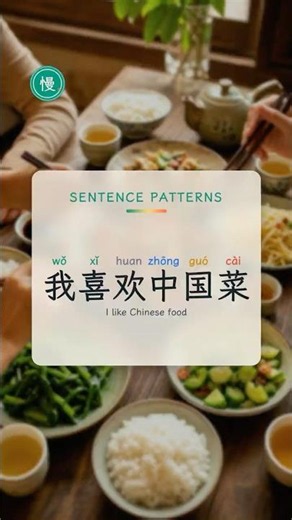 Say You Like Anything in Chinese: 我喜欢…