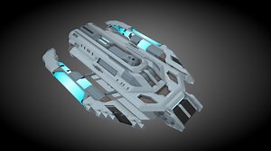 USS Aquarius [Star Trek] ZEO - Download Free 3D model by ZEO CMF (@ZEOCMF)