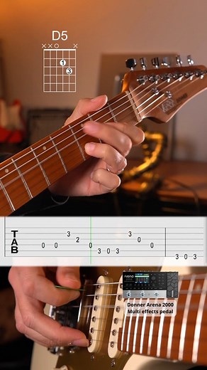 G & Guitar | Sweet home Alabama guitar tutorial - Lynyrd Skynyrd I use an amazing DST 550 guitar and an Arena 2000 pedal by @donnermusic_official 🔥🎸... | Instagram