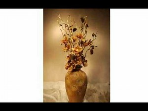 Silk Flower Arrangements in Vases