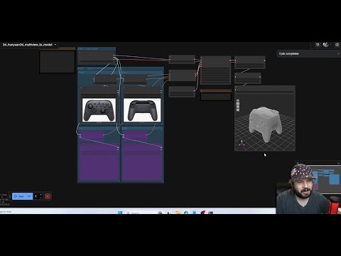 Turn 2 Photos Into a 3D Model + STL (Hunyuan3D Tutorial)