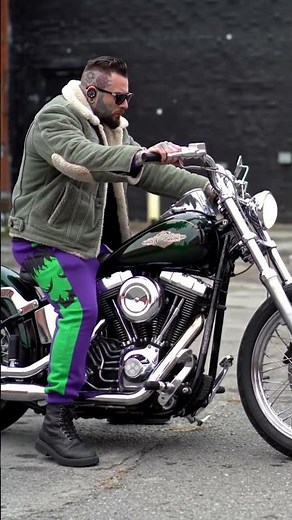 This Hulk Motorcycle Is Absolutely Wild #shorts #motorcycle #ai