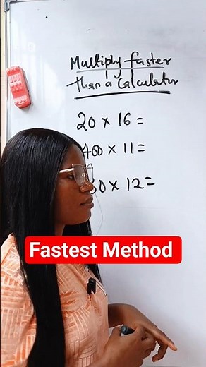 Fastest Method of multiplication that you didn't learn in school. #mathstricks #vedic #mathshorts