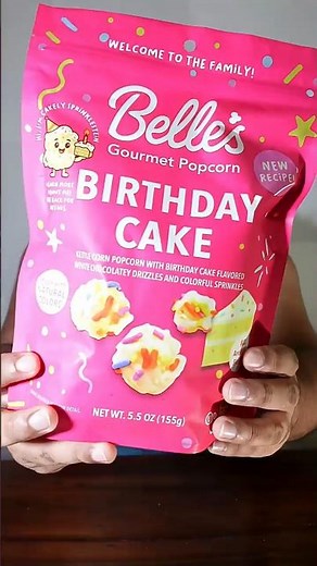 Do they really taste like cake? Testing Birthday Cake Popcorn 🎂 #SoyNano #testing