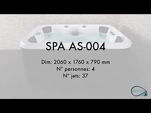 Spa jacuzzi extérieur AS-004