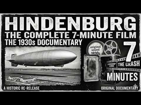 The Hindenburg Disaster (1937) | Original 7-Minute Documentary Newsreel