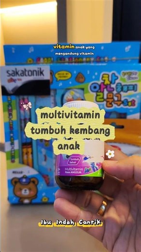 Multivitamin Tumbuh Kembang Anak: Sakatonik ABC #viralvideo #shortsviral