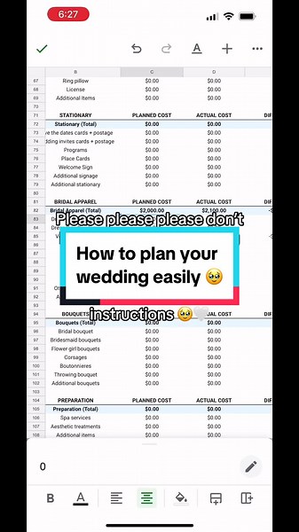 I swear this will make wedding planning enjoyable and not the most stressful thing (which no one likes to talk about) 🥹 #weddingplanning #theweddinghackers #weddingbudget #diywedding #weddingtips