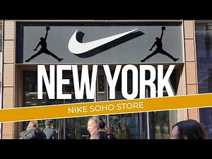 Inside NIKE SOHO STORE New York City