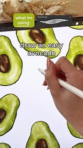 Learn how to draw an easy avocado on procreate with the quick and easy beginner digital art procreate tutorial 🥑🥑 Watch me draw an easy avocado using our realistic watercolour brushes set for procreate which are perfect for digital artists, procreate beginners, and those looking for professional, realistic brushes, natural watercolor texture, and easy digital drawing for your ipad. What im using: 🎨 the watercolour brushes and canvas are part of the realistic watercolour brush set for procreat