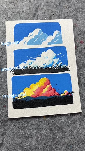One-Minute Clouds Drawing: Easy Art for Beginners