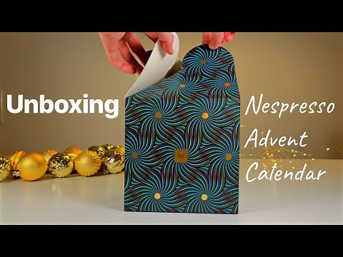 Nespresso Advent Calendar 2025 Unboxing | Original Capsules & Limited Edition Flavors