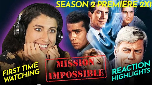 James meets Mr. Phelps in Mission: Impossible 2x1 "The Widow" (1967) TV reaction first time watching