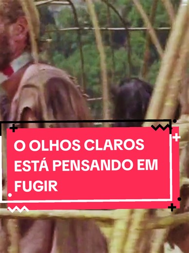 Eles prendem os humanos em gaiolas enormes e deixam todos juntos. #film #movie #nostalgia #filme #video