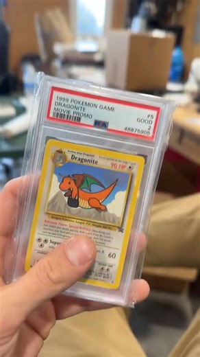 1999 Pokémon the first movie black Star promo PSA 2 Dragonite #5